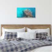 CORAL ON CANVAS 20 "x 16" キャンバスプリント (インサイチュ (寝室))