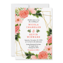 Coral Red Roses with Foliage