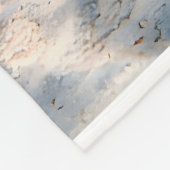 Coral reef large fleece blanket フリースブランケット (角)