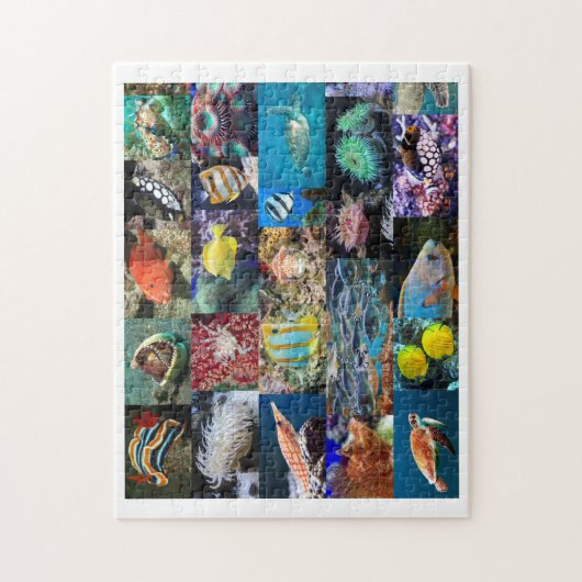 Coral Reef Marine Life Photos, Age 8, 252 Pieces ジグソーパズル (縦)