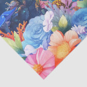 Coral Reef, Sea Turtle & Fish Decoupage 薄葉紙 (詳細)