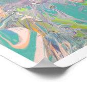 Coral Reef Splash Open Edition ポスター (角)