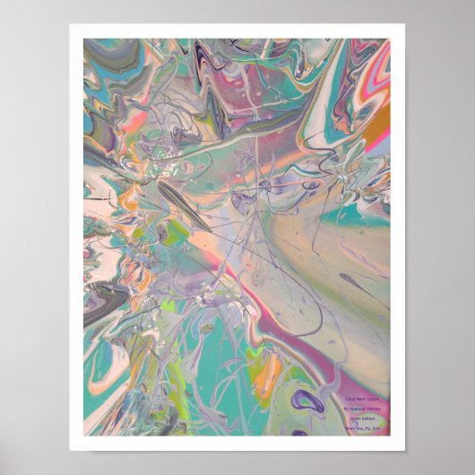 Coral Reef Splash Open Edition ポスター (正面)