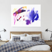 Coral Reef Stretched Canvas Print キャンバスプリント (インサイチュ (寝室))