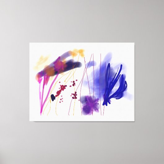 Coral Reef Stretched Canvas Print キャンバスプリント (正面)