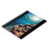 Coral Reef Underwater ノートブック (左側)