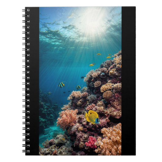 Coral Reef Underwater ノートブック (正面)