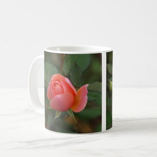 Coral Rose Mug コーヒーマグカップ (正面左)