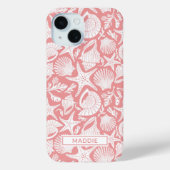 Coral Shells Personalized Case-Mate iPhoneケース (裏面)