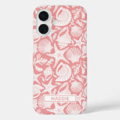 Coral Shells Personalized Case-Mate iPhoneケース (裏面)