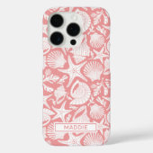Coral Shells Personalized Case-Mate iPhoneケース (裏面)
