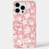 Coral Shells Personalized Case-Mate iPhoneケース (裏面)