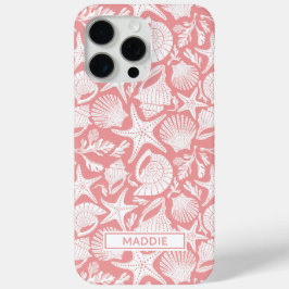 Coral Shells Personalized Case-Mate iPhone Case 15 Pro Maxケース