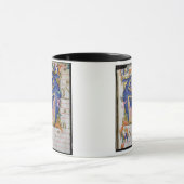 Corale/Graduale no.5 Historiatedのイニシャル「A」de マグカップ (中央)