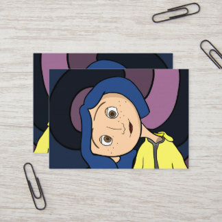 Coraline cartão de visita 名刺