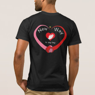 Coral's MarketによるハートTシャツの引き渡し Tシャツ