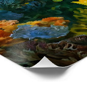 "Coralyn" – 美しい神秘的な人魚 ポスター (コーナー)