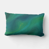 "Coralyn" – 美しい神秘的な人魚 ランバークッション (裏面)