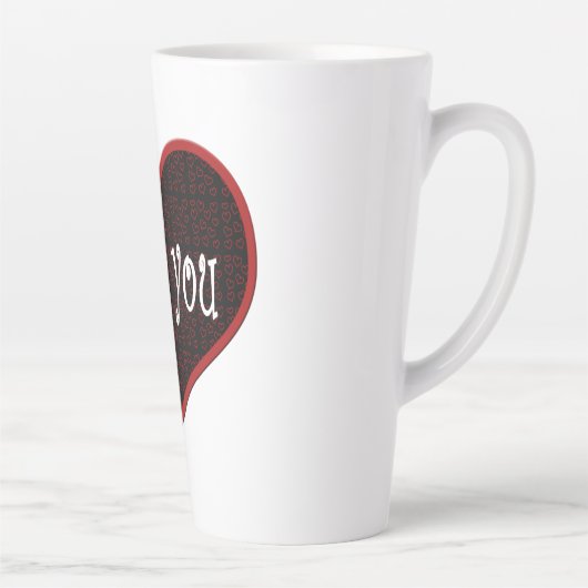 Corazón I love you カフェラテマグ (右)