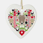 Corazón Ramadan セラミックオーナメント (右)