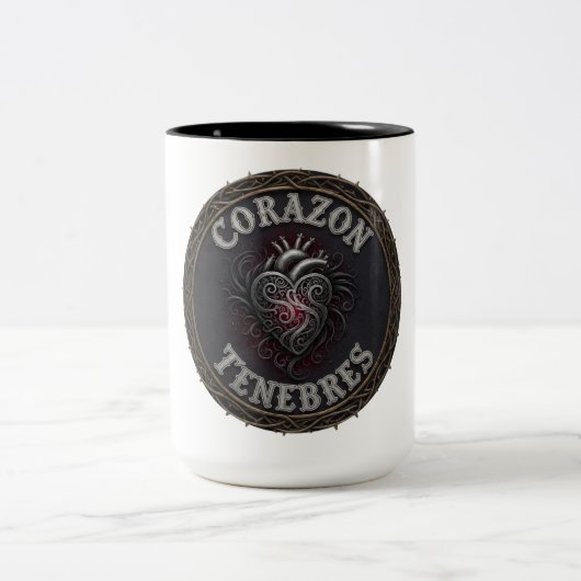 Corazon Tenbres Logo Mug ツートーンマグカップ (中央)