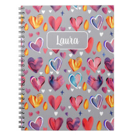 Corazones Abstractos ノートブック