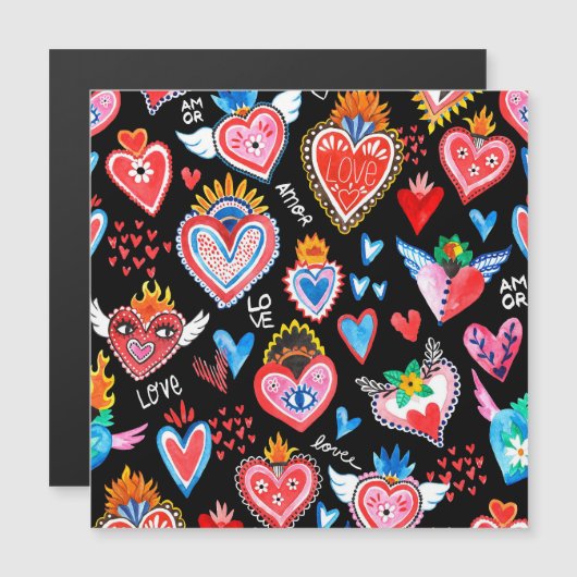 Corazones mexicanos (正面/裏面)