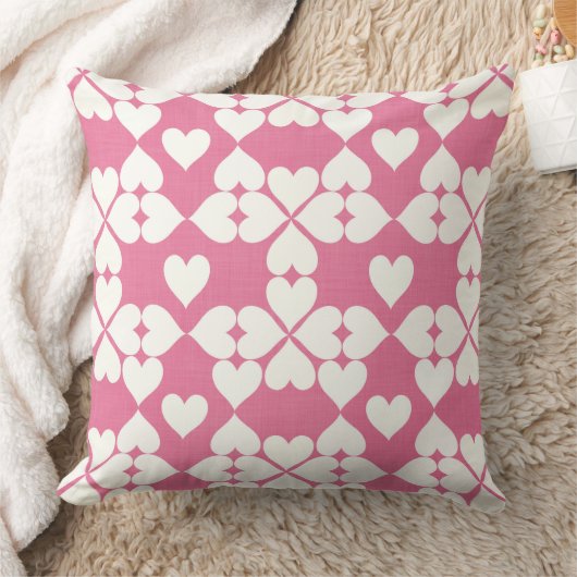 Corazones rosas クッション (ブランケット)