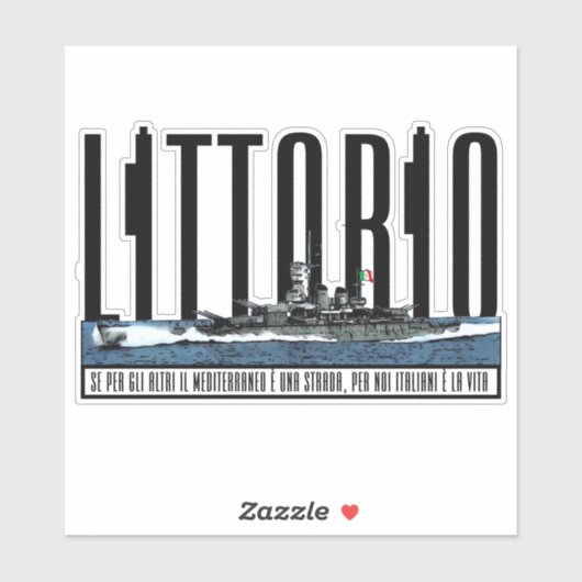 CORAZZATA LITTORIO シール (シート)