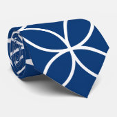 Corbata con circulos entrelazados y fondo personal ネクタイ (ロール)