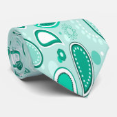 Corbata dibujo de color pastel verde elegante ネクタイ (ロール)
