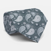 Corbata elegante azul a gris ネクタイ (ロール)