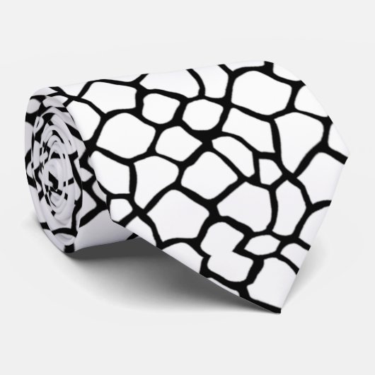 Corbata en blanco y negro ネクタイ (ロール)