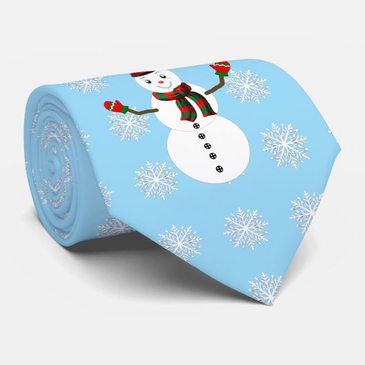 corbata festival de hombre de nieve ネクタイ (ロール)