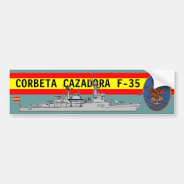 CORBETA CAZADORA F-35 バンパーステッカー