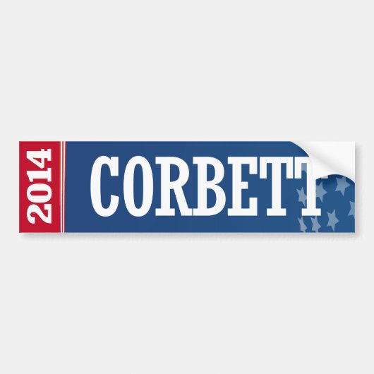 CORBETT 2014年 バンパーステッカー (正面)