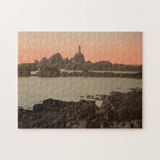 Corbiere Light House I,ジャージー,イギリス ジグソーパズル (横)