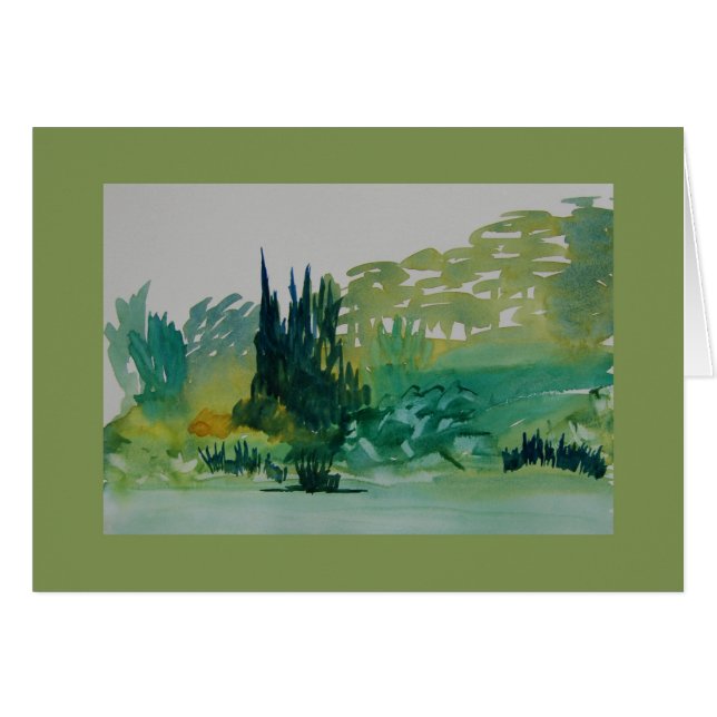 Corbièresの緑の木 (正面横)