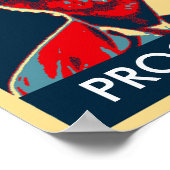 corbyn hope change progress truthプリントポスター ポスター (角)