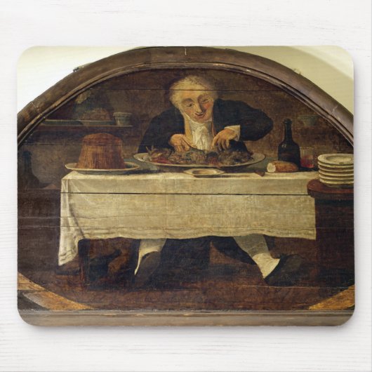 CorcelletのためのAu Gourmand',の店の印 マウスパッド (正面)