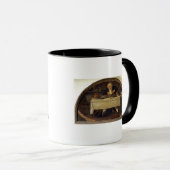 CorcelletのためのAu Gourmand',の店の印 マグカップ (正面右)