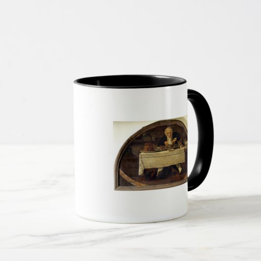 CorcelletのためのAu Gourmand',の店の印 マグカップ (正面右)