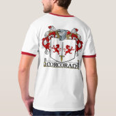 Corcoranの紋章付き外衣 Tシャツ (裏面フル)
