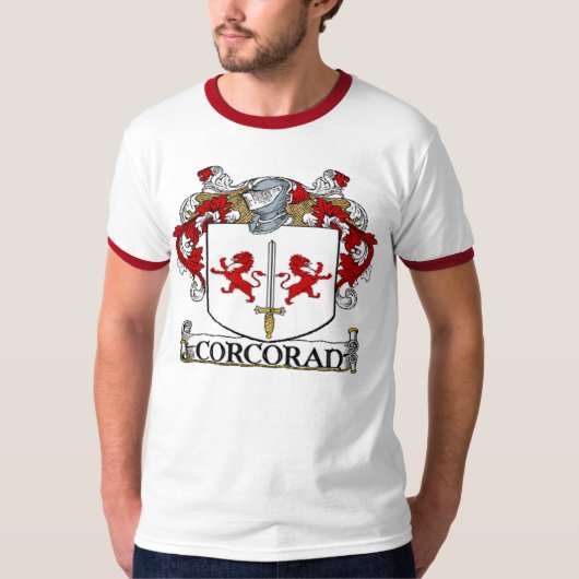 Corcoranの紋章付き外衣 Tシャツ (正面)