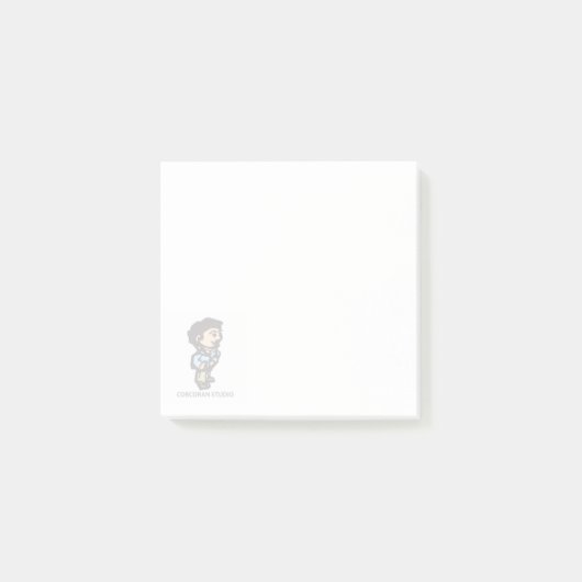 Corcoran Studio ポストイット 3"x3" (正面)