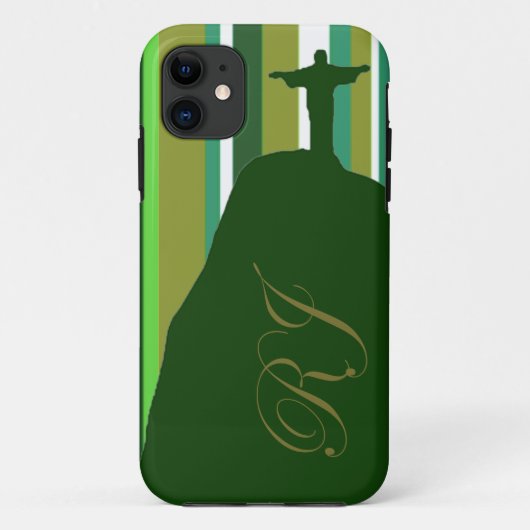 CorcovadoとRJイニシャル Case-Mate iPhoneケース (裏面)