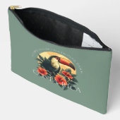 Corcovado Costa Rica Toucan アクセサリーポーチ (見開き)