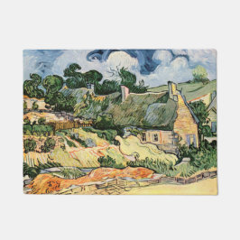 Cordevill Vincent vanゴッホの茅葺きコテージ ドアマット