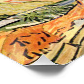 Cordevill Vincent vanゴッホの茅葺きコテージ ポスター (コーナー)