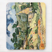 Cordevill Vincent vanゴッホの茅葺きコテージ マウスパッド (正面)